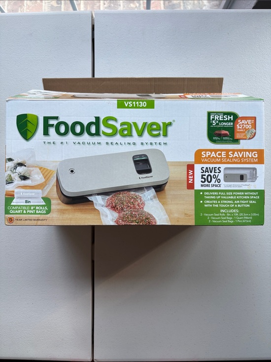 Food Saver Other - Food Saver VS1130 Vacuum Sealing System - Silver